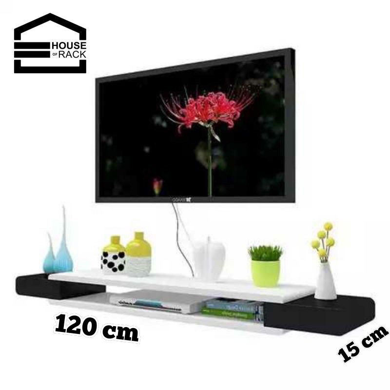 Rak Tv Dinding Minimalis Dekorasi Dinding Melayang