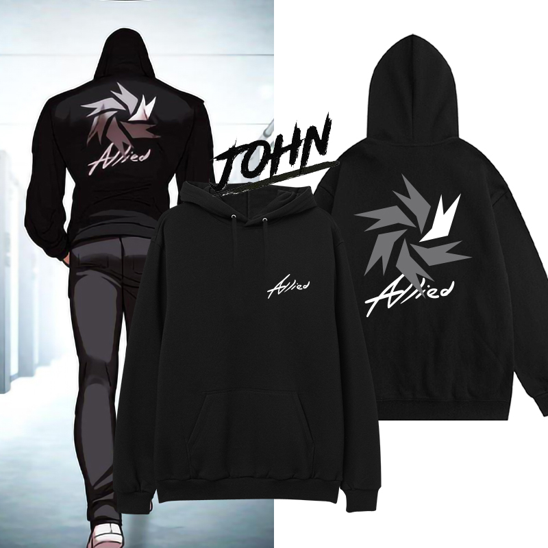 Jaket Hoodie Park Hyung Seok Allied Lookism Komik Webtoon