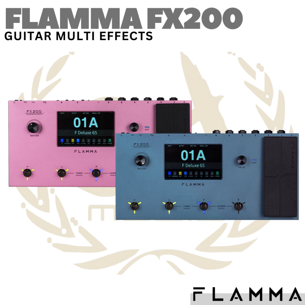 FLAMMA FX200 Guitar Multi Effects | Multi Efek Gitar