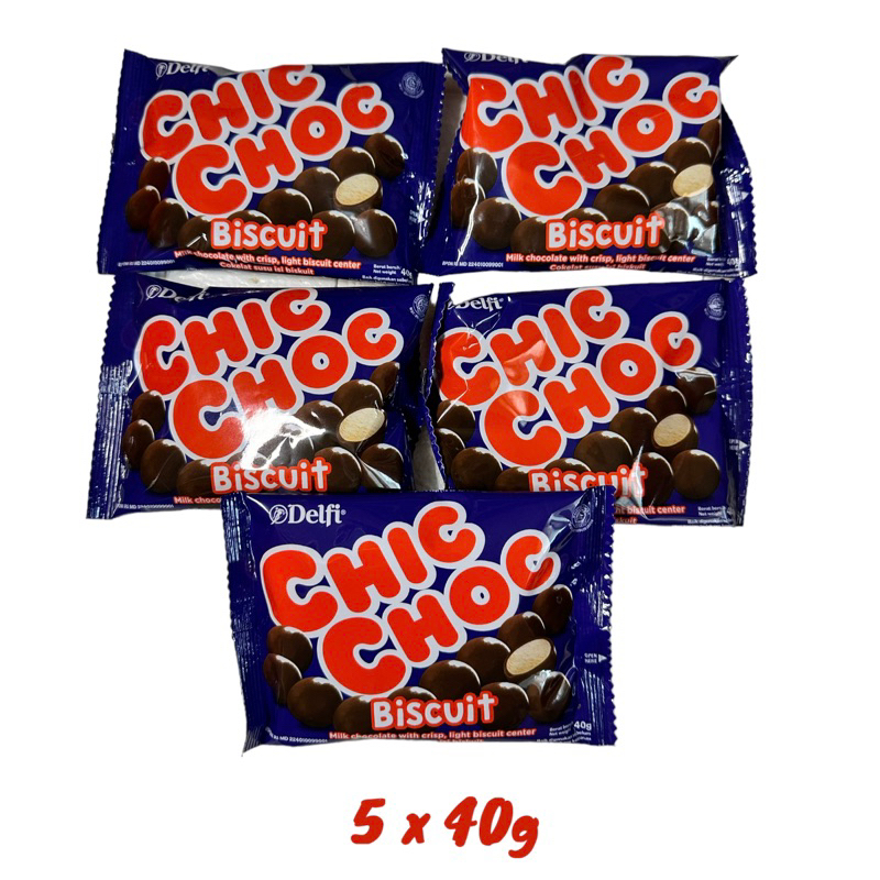 Delfi Chicchoc 5 x 40g