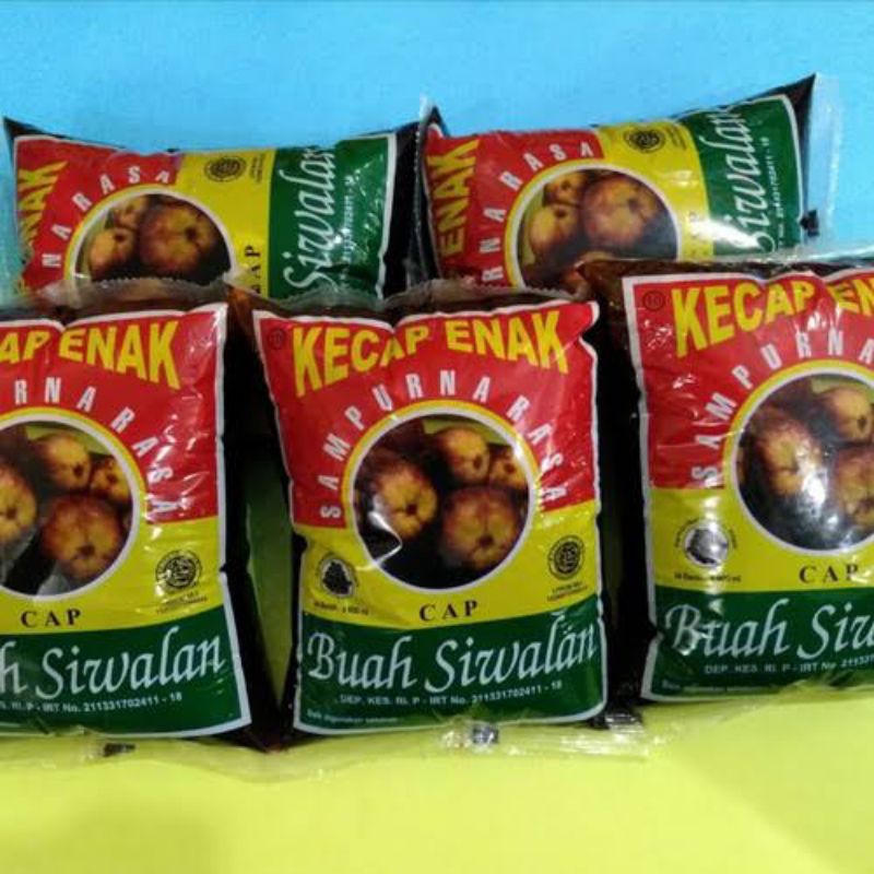 

Kecap Cap Buah Siwalan Refil 600 ml/900 gr