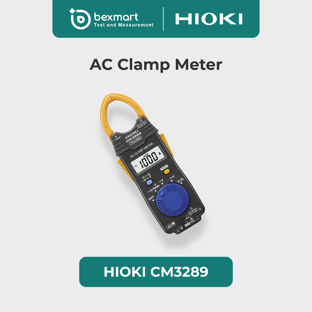HIOKI CM3289 Clamp Ampere Tang Ampere 1000A AC RMS