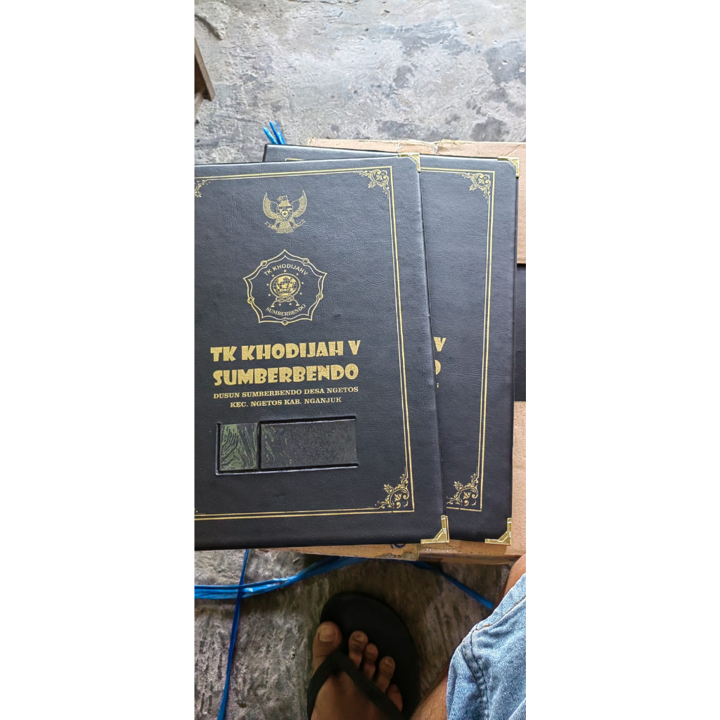 

sampul raport sablon isi 6 lembar