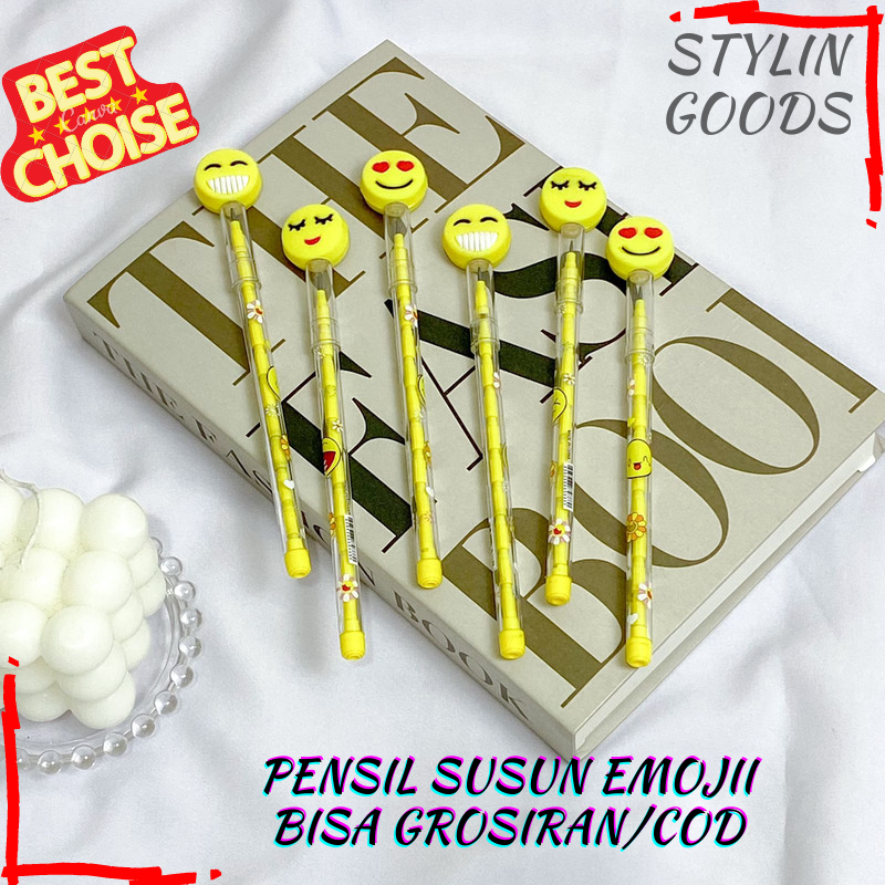 

PENSIL PELURU PELOR KARAKTER EMOJI IMUT LUCU UNIK PERLENGKAPAN SEKOLAH TERBARU DAN TERMURAH BISA COD