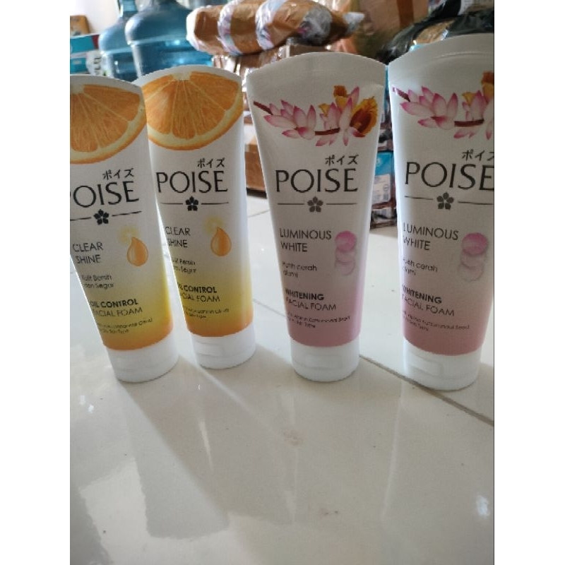 facial foam poise 100 ml