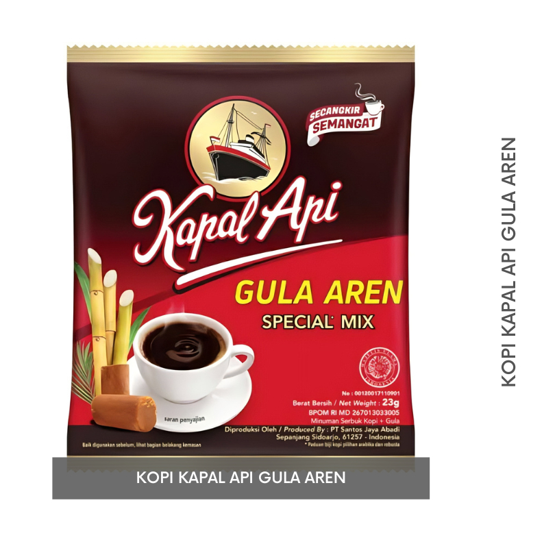 

Kopi Kapal Api Gula Aren isi 10 pcs