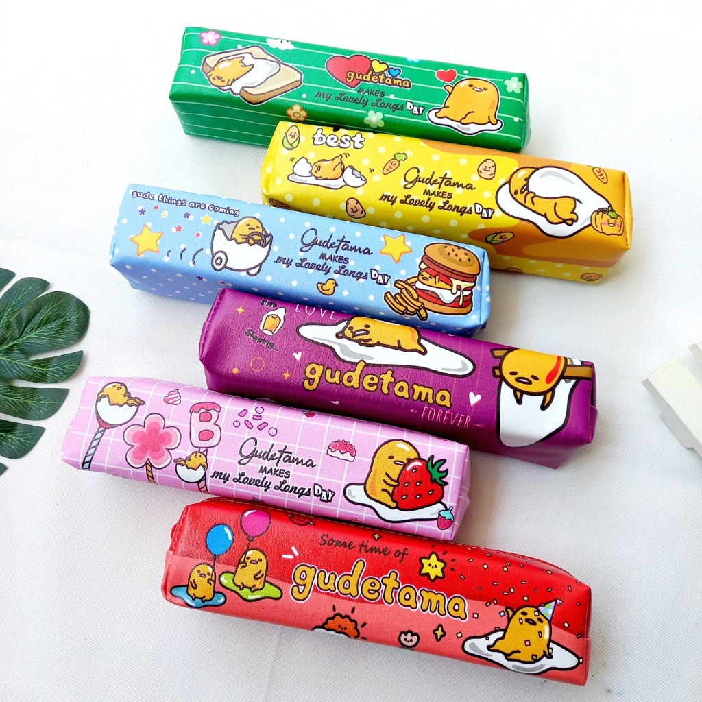 

Tempat Pensil Mini Kotak Pensil Karakter Unik Gudetama