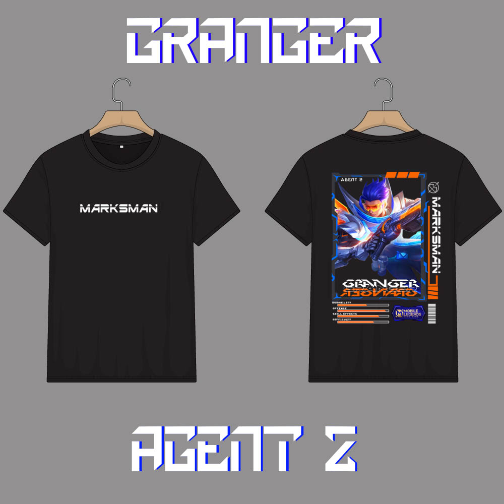 KAOS ANAK HERO MOBILE LEGEND GRANGER MARKSMAN SKIN KEREN//KAOS ML//KAOS ANAK MOBILE LEGEND//KAOS ANA