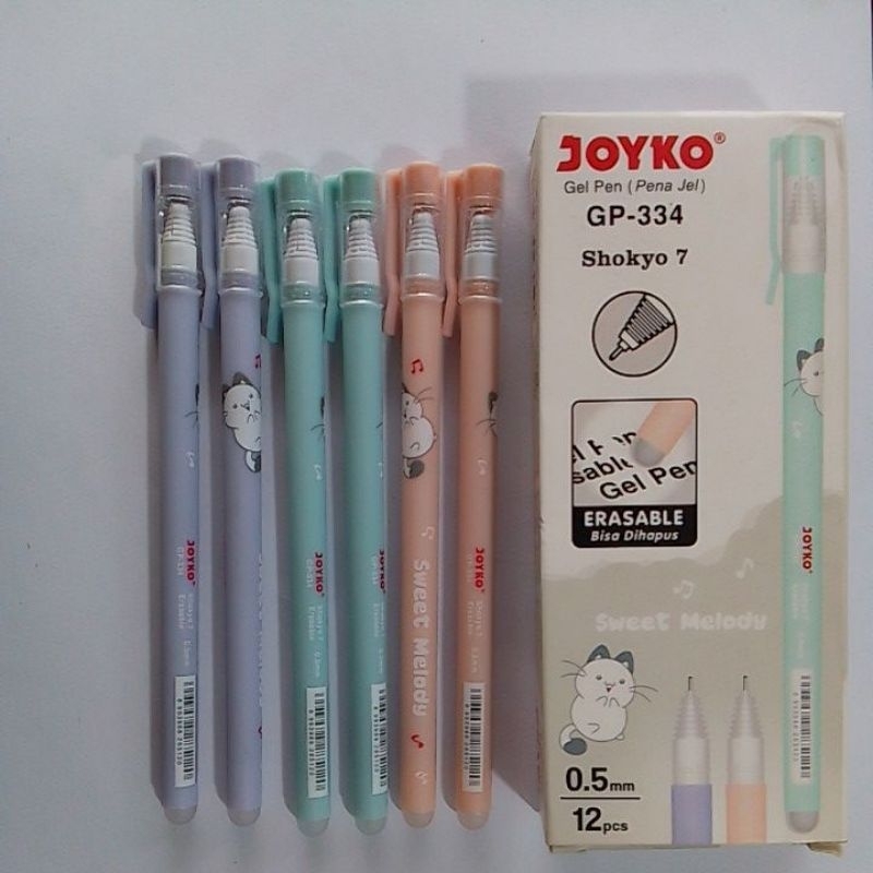 

Pen Joyko 0.5mm Shokyo 7 GP-334 Erasable ( bisa di hapus) harga satuan