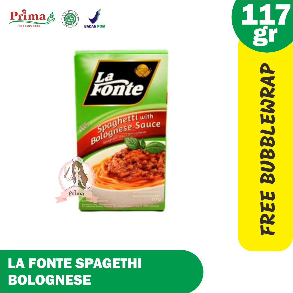 

La fonte spaghetti saus