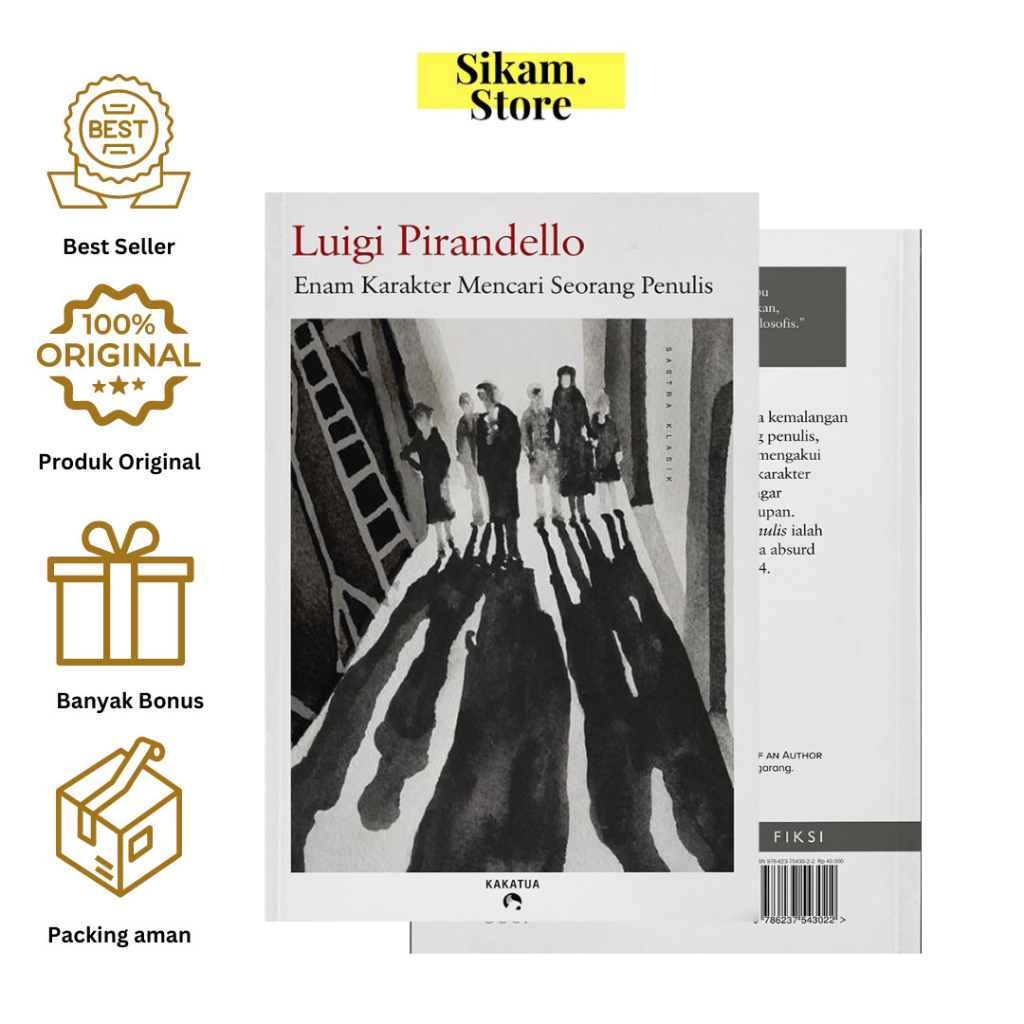 Luigi Pirandello – Enam Karakter Mencari Seorang Penulis