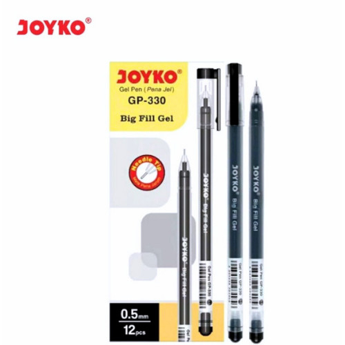 

Pulpen Joyko GP-330 0.5mm Big Fill Gel / Ballpoint / Gel Pen Joyko