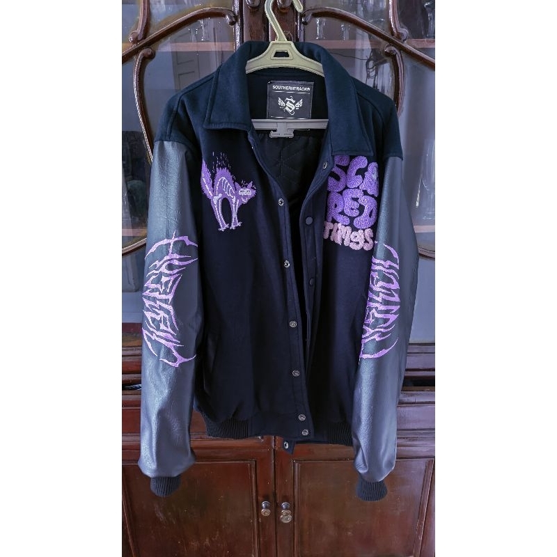 SOUTHERNTRACK | VARSITY  SCARED THING | BLACK (SECOND)