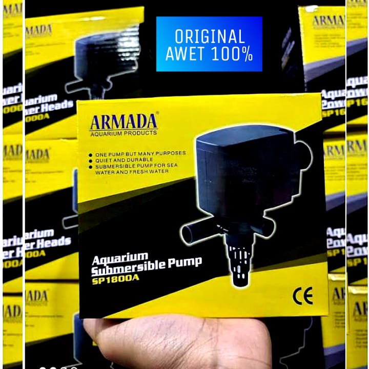 armada sp 1800A Pompa Air Celup Aquarium kolam ph