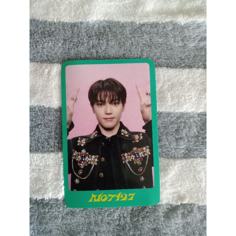 photocard dicon nct127 taeyong