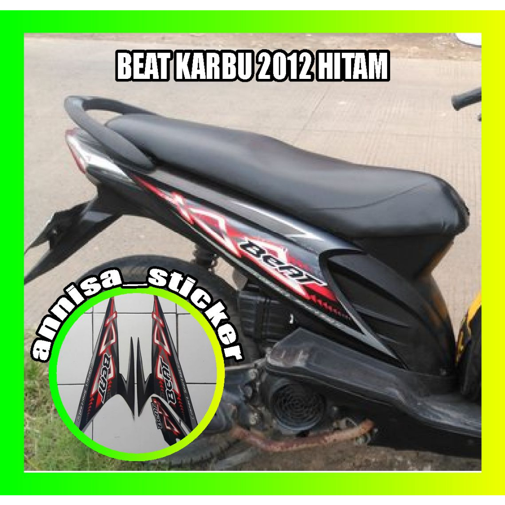 striping lis beat karbu 2012 hitam