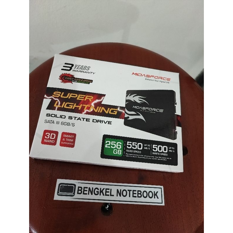 SSD 2.5" Sata Midas Force 256Gb