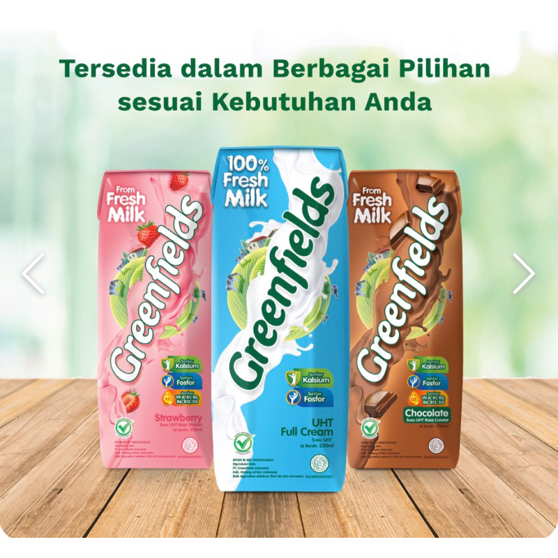 

Greenfield UHT //Chocomalt //Strawberry//Full cream