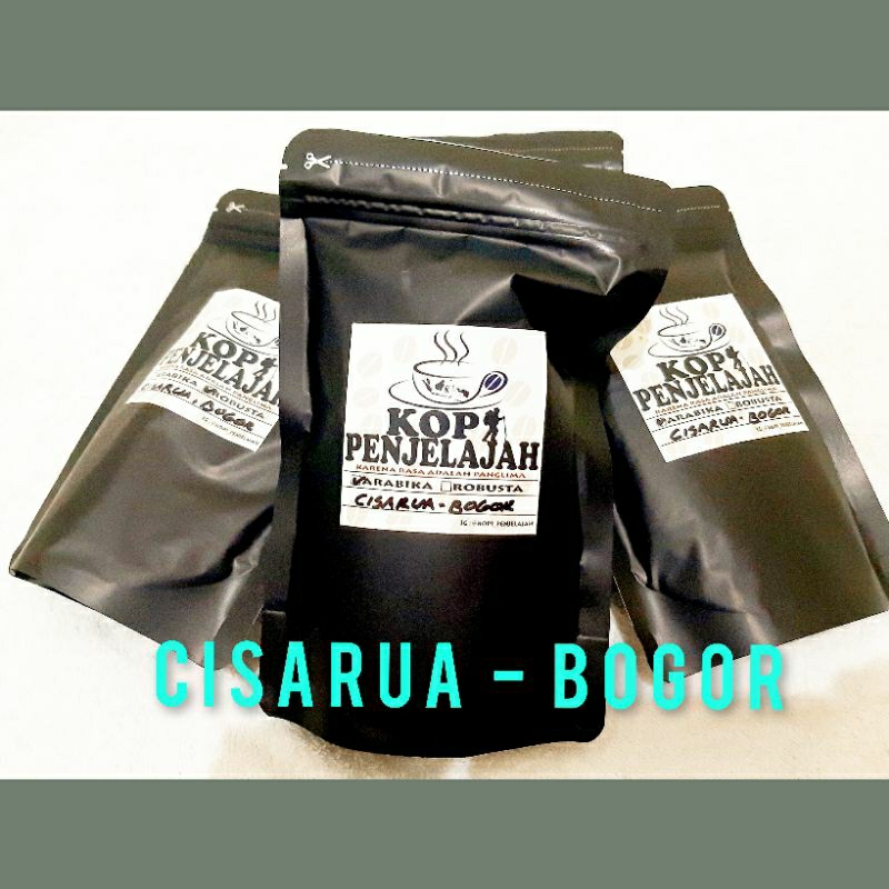 

ROAST BEAN CISARUA BOGOR FULLWASH, Uk 150 gram