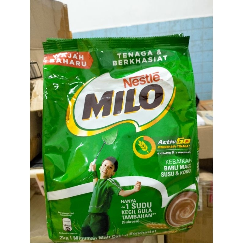 

milo bubuk 2kg impor malaysia