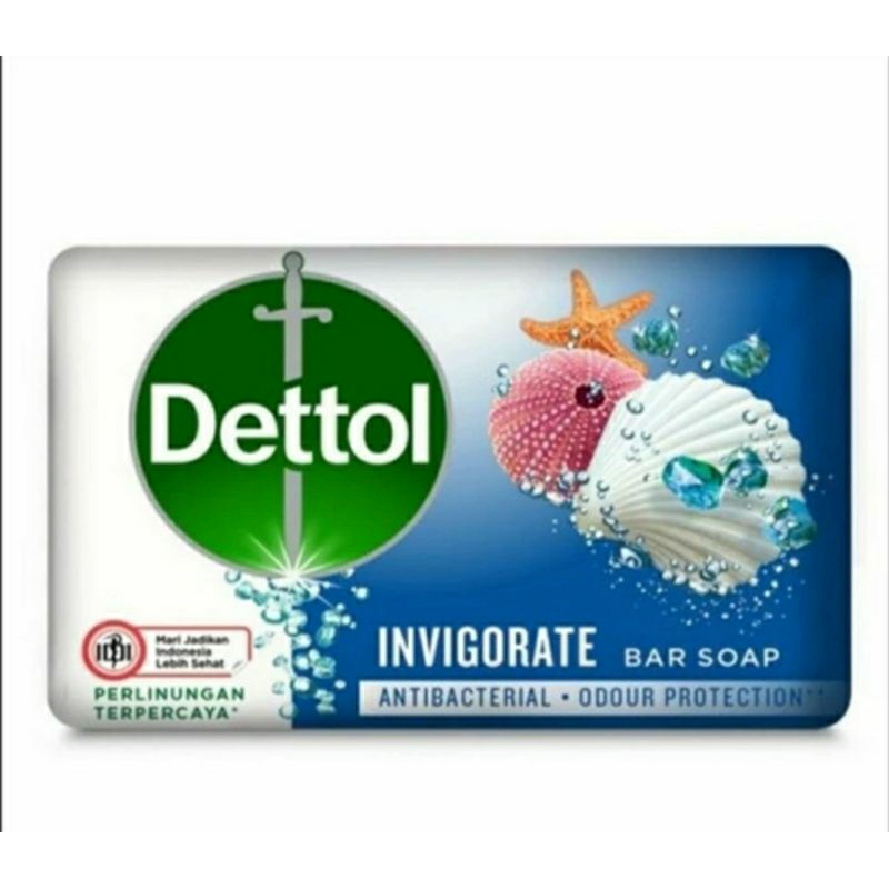 Dettol sabun batang  INVIGORATE   100 gr