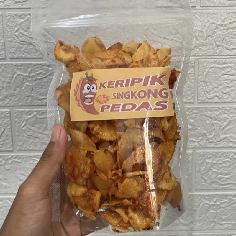 

Keripik Singkong Pedas Menggoyang Lidah Pasti Enaknya, Gurih Lezat dan Renyah (250gr)