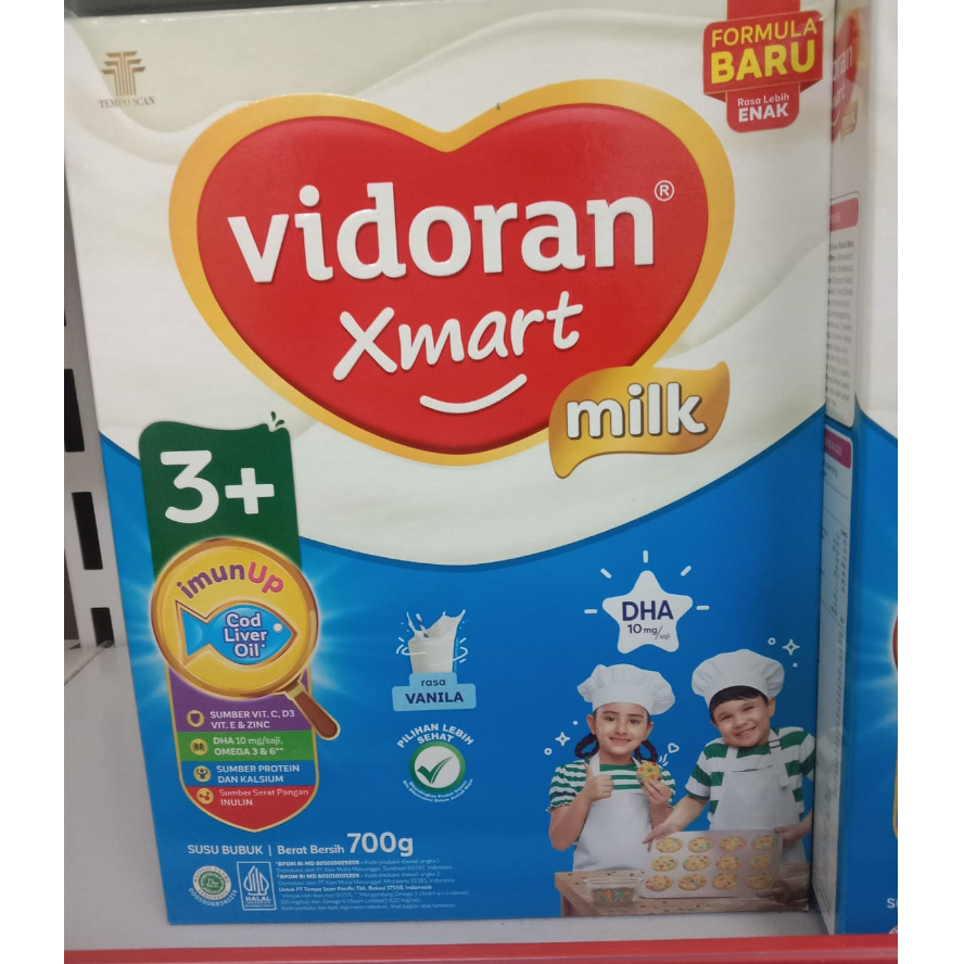 

Vidoran Xmart 3+ Madu / Vanila 700 Gr / 1000 Gr