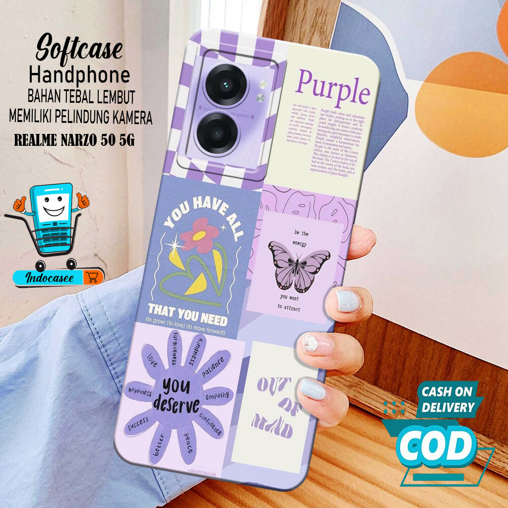 Case Hp Realme Narzo 50 5g 2023 Terbaru - Softcase Realme Narzo 50 5g  - Casing Realme Narzo 50 5g -