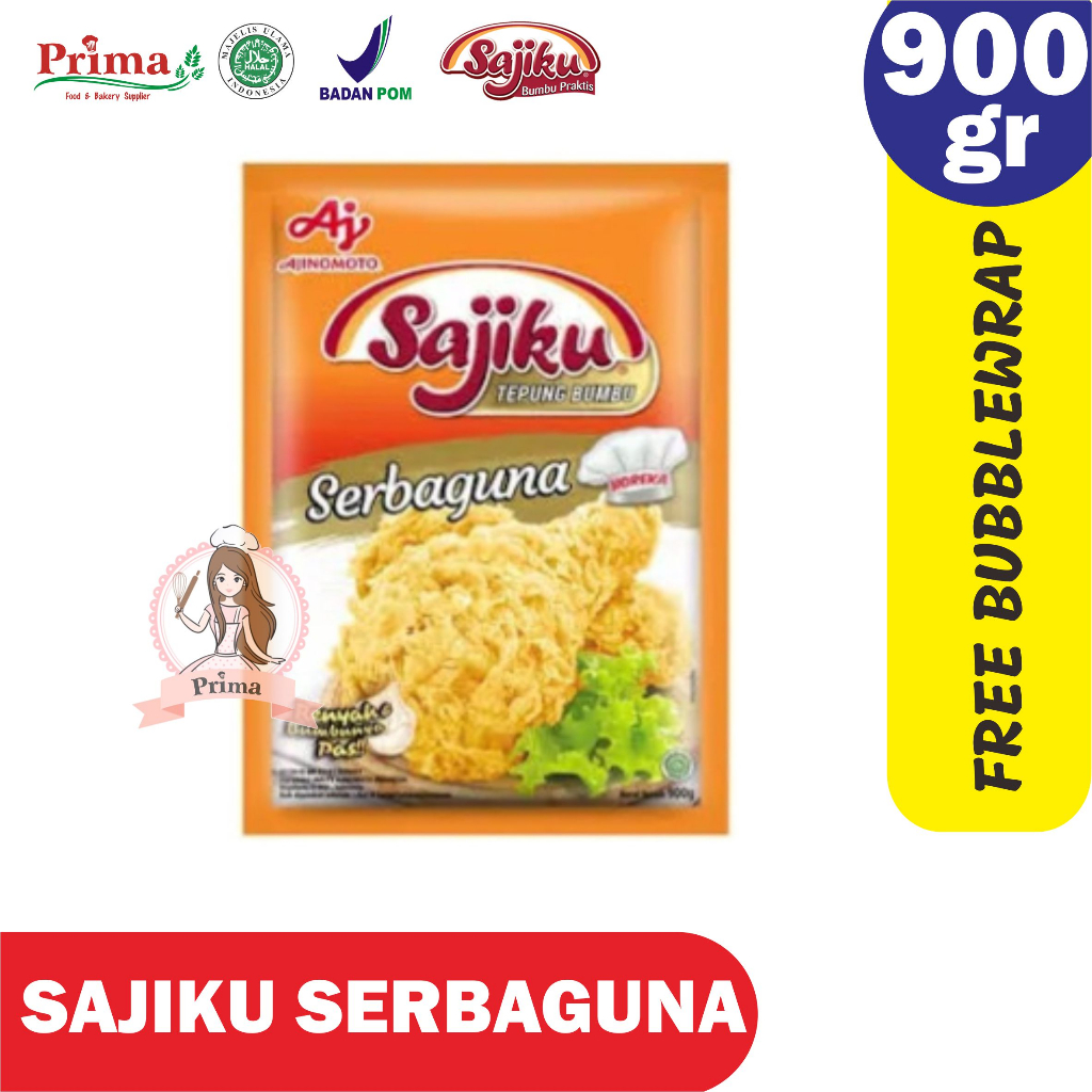 

Tepung bumbu - Sajiku tepung bumbu serbaguna 900gr