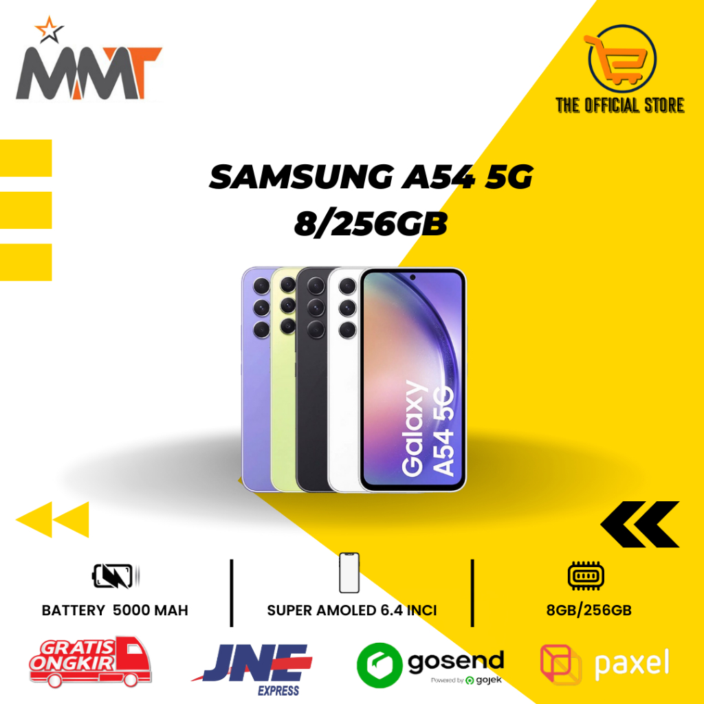 SAMSUNG A54 5G 8GB 256GB GARANSI RESMI