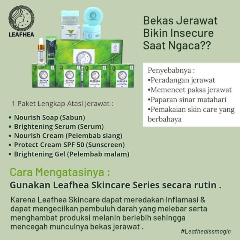 Sabun leafea berlogo original