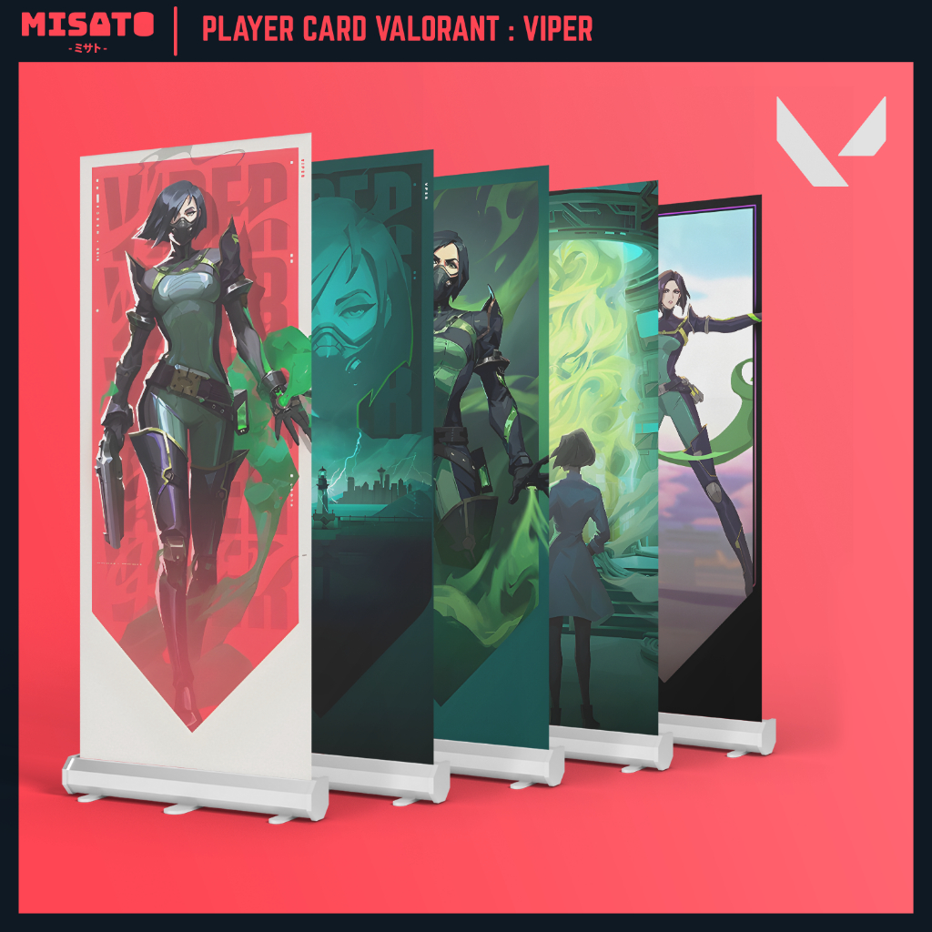 Poster Player Card Valorant : Viper