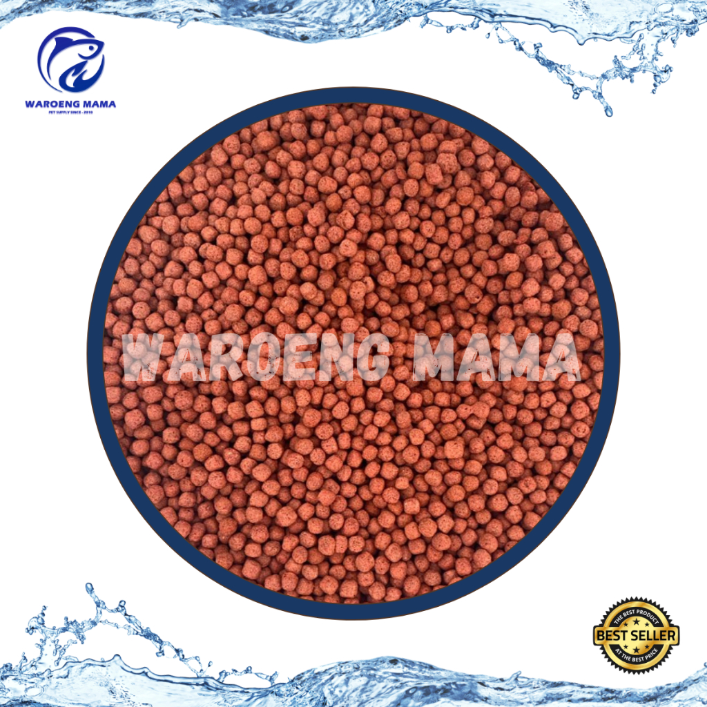 SAKURA pelet ikan koi dan koki 1kg ukuran 2mm dan 5mm