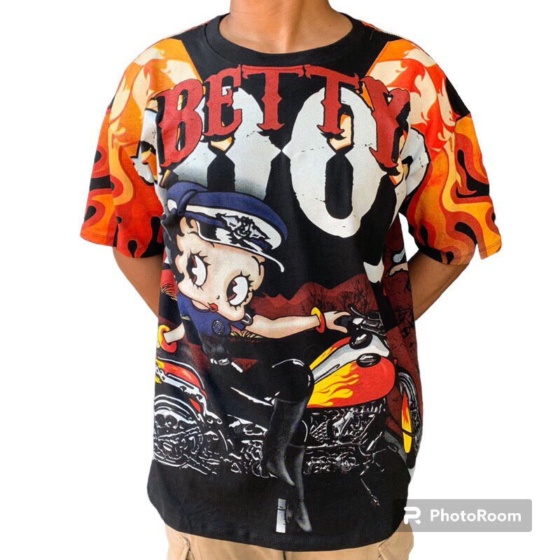 T-SHIRT BETTY BOOP AOP BNWT