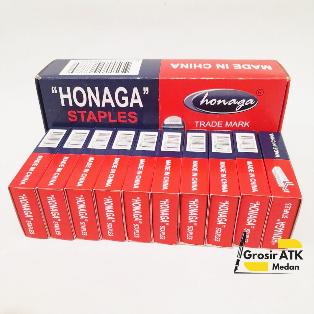 

HONAGA - ISI STAPLES Kecil 369/Isi Stapler/Refil Stapler/Anak Kelip Besar