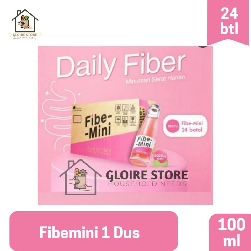

Fibemini 1 Dus 24x100mL (YSL/W ED: 19-MAR-26) Rich in Fiber