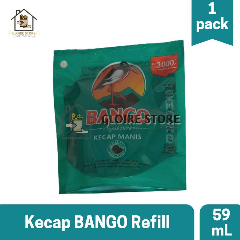 

BANGO Kecap Manis 59mL 77g (YON/O.r)