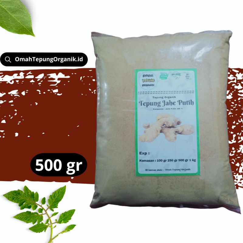

Tepung JAHE kemasan 500 gram/Bubuk JAHE kemasan 500 gram/Serbuk Jahe kemasan 500 gram