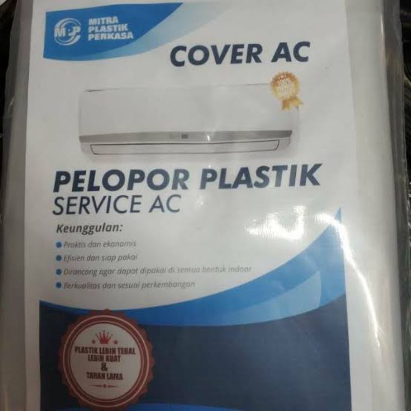 Plastik Cuci AC ukuran 1pk  / Cover Service Ac ukuran 1/2 atau 2 Pk / Cuci AC / Service Ac