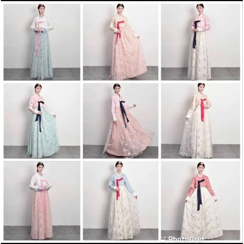 baju tradisional korea hanbok kostum wanita dewasa | hanbok korean costume adult women