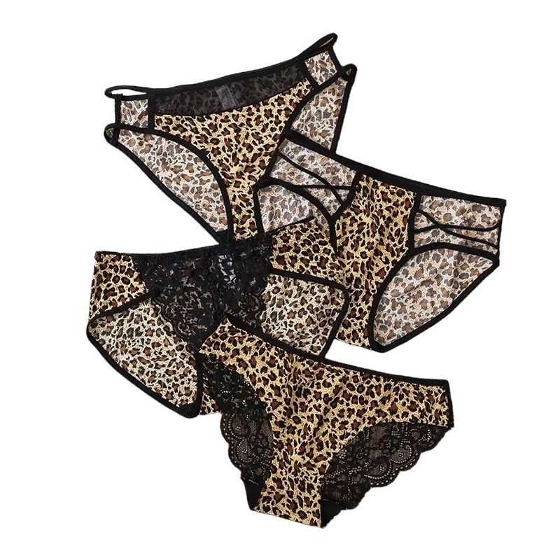 CD LEOPARD / CD Wanita Dewasa Renda Leopard Sexy 1 Pcs dan 3 Pcs