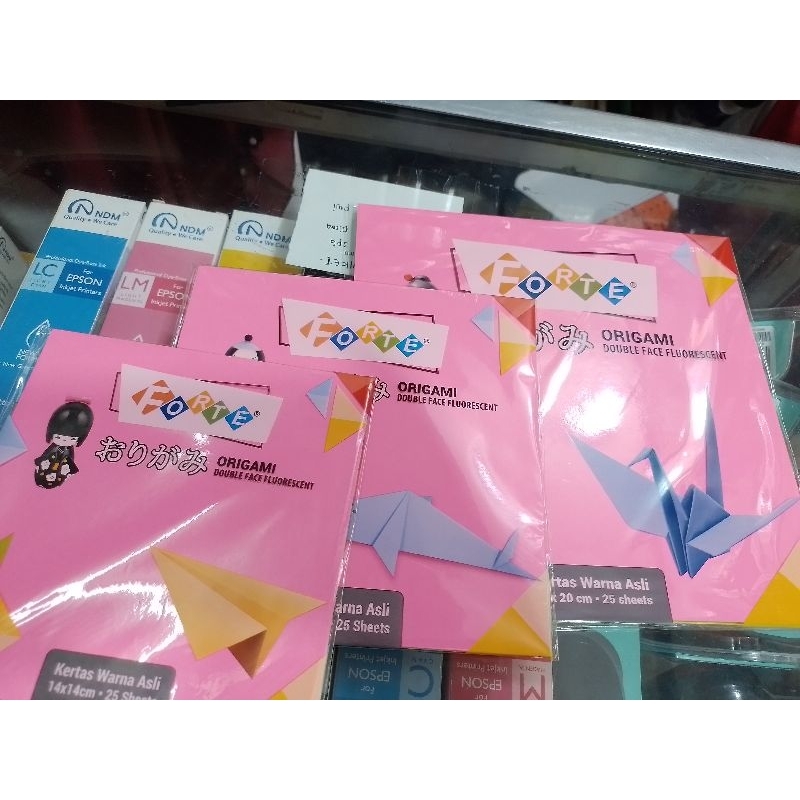 

Kertas Lipat Origami Forte ( Pak ) [ Original ]