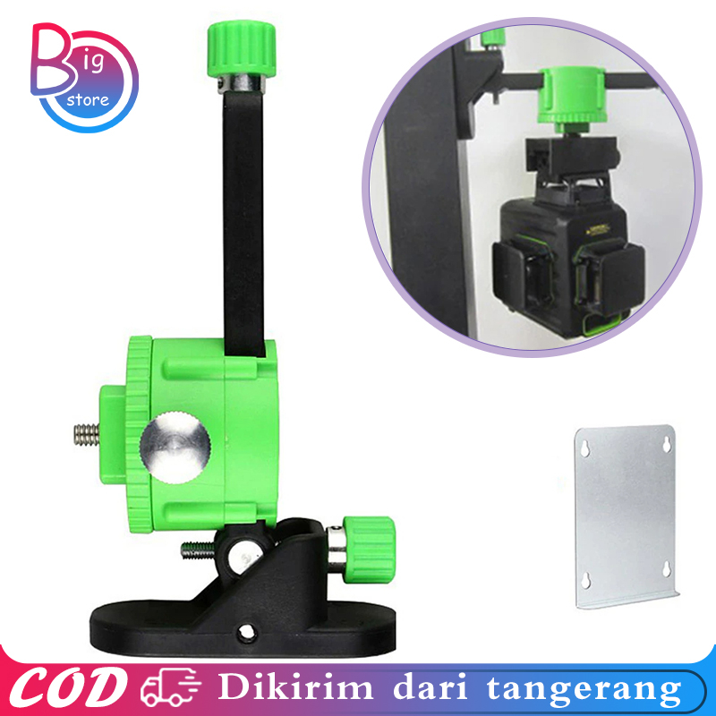 Bracket Holder Gantung Dinding Level Lase Adjustable Bracket Dudukan Laser Level Ukuran 1/4Inch Untu