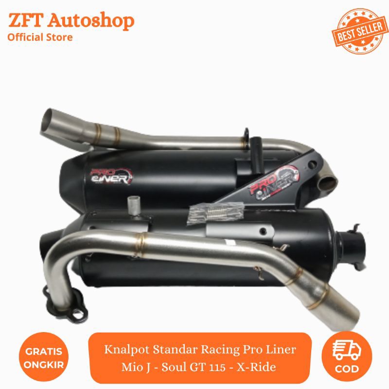 Knalpot Standar Racing Tsugi Proliner Neo Mio sporty Mio soul GT 115 Mio J Xride