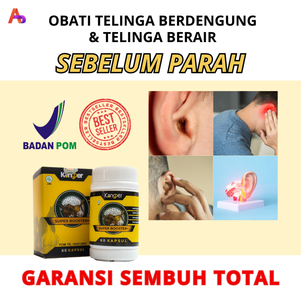 KANGPER Obat Telinga Berdengung & Berair