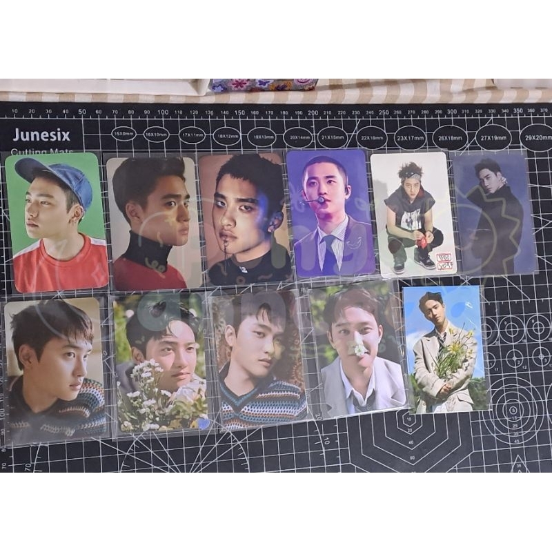 photocard official D.O. Kyungsoo EXO [ pob bene mumo empathy bwcw ls ver 3 10th anniversary repackag