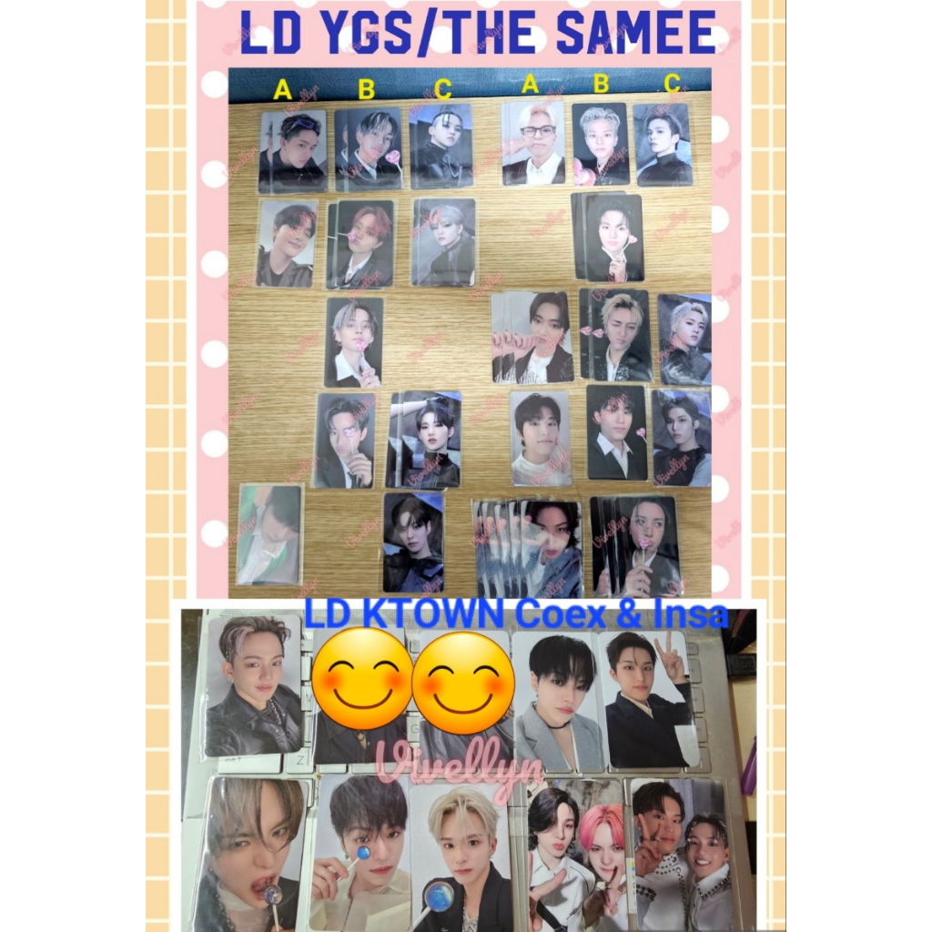 (READY) LUCKY DRAW LD TREASURE REBOOT YGS The Samee KTOWN Coex INSA  Hyunsuk Jeongwoo Haruto Asahi Y
