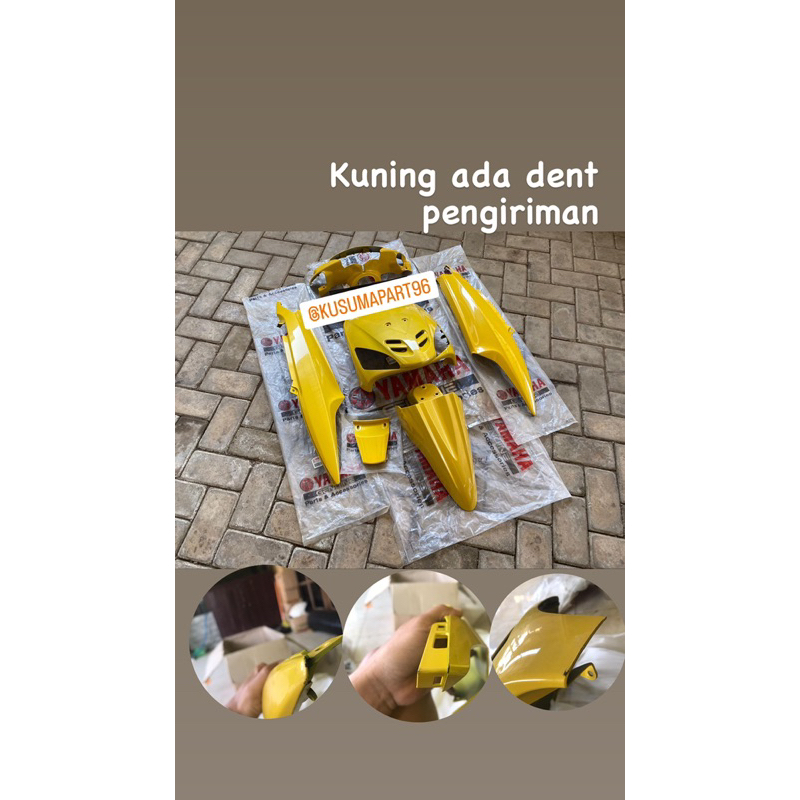 body mio sporty kuning original 5TL original Yamaha nos