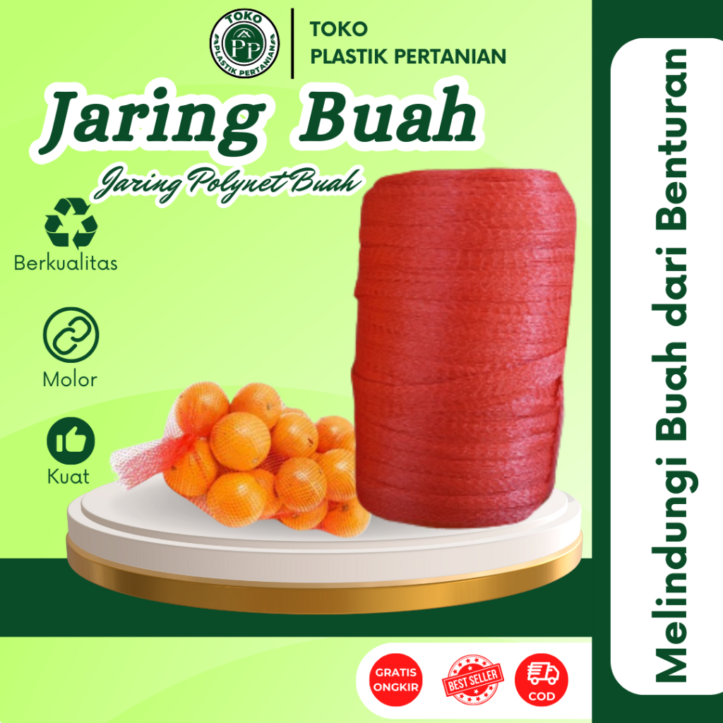 Jaring Buah Polynet / Polynet Roll Best Fresh