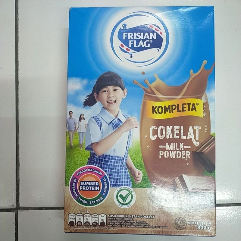 

Frisian Flag Kompleta Cokelat/vanila/full cream 800g